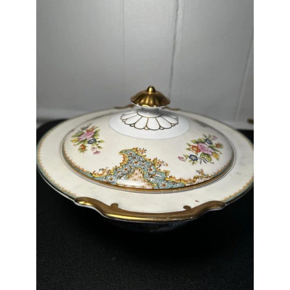 Vintage Noritake‎ Covered Vegetable Serving Bowl Tureen Dish